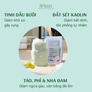 Bánh gội tẩy da chết đầu